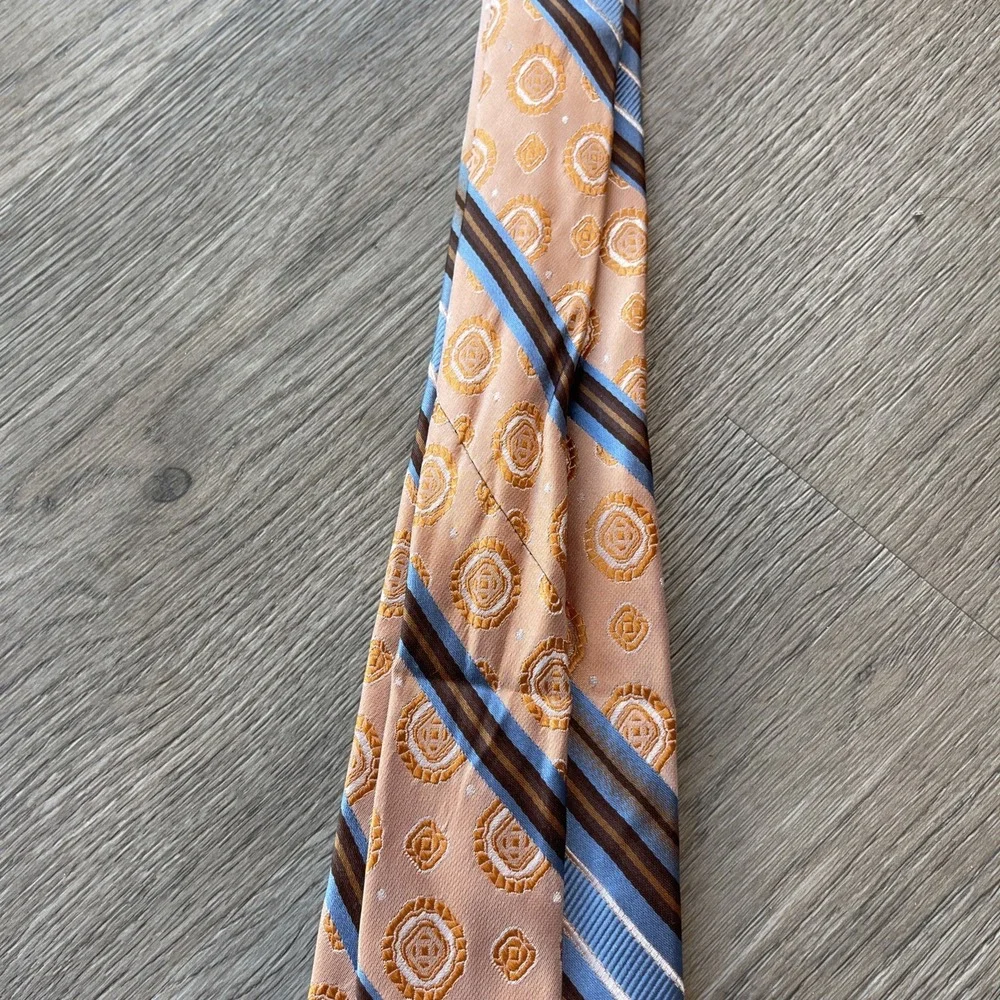 Vintage BACHRACH Italian Silk Tie 54